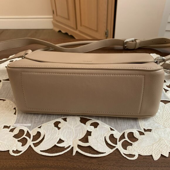 Taupe Leather Crossbody / Shoulder Bag - Picture 6 of 9